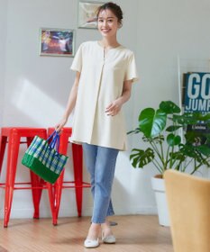 Tiaclasse パターンマルシェバッグ