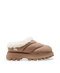 STEVE MADDEN FIRE PLACE 厚底キルティングファーシューズ