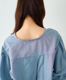 YECCA VECCA タックスリーブスキッパーブラウス
