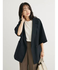 Green Parks BEST PRICE  ５分袖プリーツ加工プルオーバー