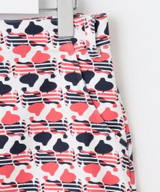 23区GOLF 【WOMEN】ＰＡＲＩＳ柄プリント ダンボール スカート