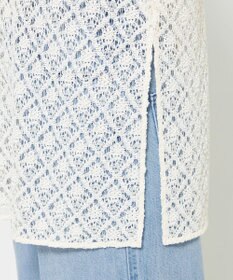 uncrave ジオメトリックレース ブラウス