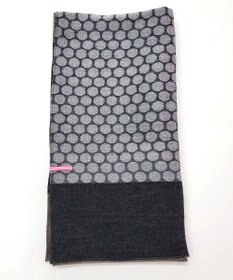 POLS ウールジャカードストール