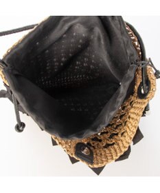 UNBILLION カシュカシュ cachecache / ペーパー手編みリボントート