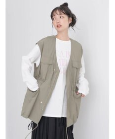 earth music&ecology ドロストコードジレ