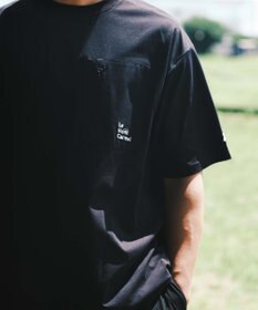 SHARE PARK MENS 【UVカット・吸水速乾・ストレッチ・軽量 】バックプリントポケットTシャツ（L・XLサイズ）