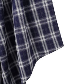 earth music&ecology イレヘムチェックシャツライクスカート