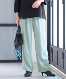 自由区 L 【セットアップ対応・洗える】トリアセジョーゼット  パンツ