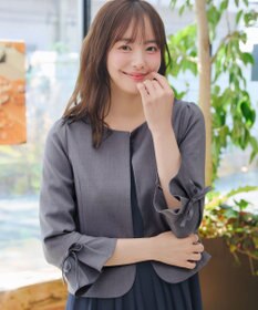 Tiaclasse リボン袖ジャレロ