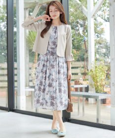 Tiaclasse リボン袖ジャレロ