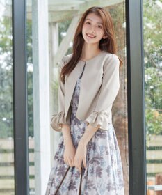 Tiaclasse リボン袖ジャレロ