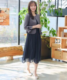 Tiaclasse リボン袖ジャレロ