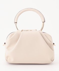 23区 メタルハンドル ショルダー バッグ