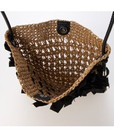 UNBILLION カシュカシュ cachecache / ペーパー手編みリボントート