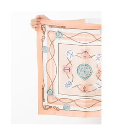 UNBILLION カカトゥ kakatoo / マリンガーランド柄シルクスカーフ