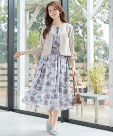 Tiaclasse リボン袖ジャレロ