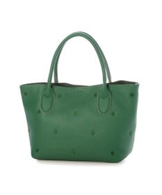 UNBILLION ペルケ perche / 牛革ドット刺繍2wayトートS