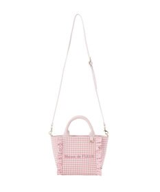 Maison de FLEUR ギンガムフリル2Wayバッグ