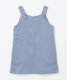 組曲 KIDS 【100㎝】モノトーンフラワーコーデュロイ ワンピース