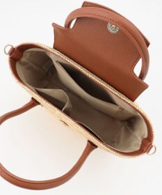 LA BAGAGERIE フラップ2WAYかごトートバッグ