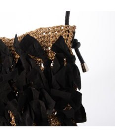 UNBILLION カシュカシュ cachecache / ペーパー手編みリボントート