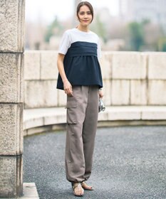 自由区 【SHIHOさん着用】ハイカウントカーゴ パンツ