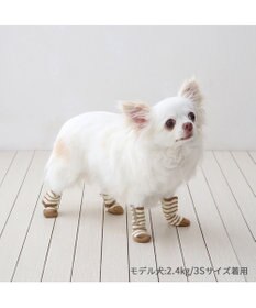 PET PARADISE ペットパラダイス makokoro スリット 靴下 《ボーダー》 ３Ｓ 小型犬