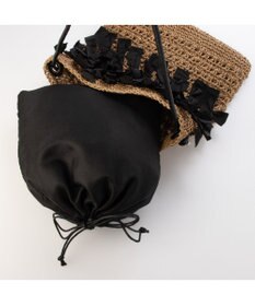 UNBILLION カシュカシュ cachecache / ペーパー手編みリボントート