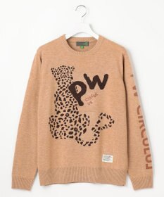 PW CIRCULUS 【MEN】LEOPARD ジャガードニット