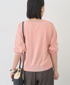 AMERICAN HOLIC 配色シアーカーディガン