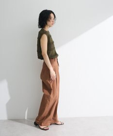 Green Parks ・ＳＵＧＡＲ　ＳＰＯＯＮ　フリルレースノースリーブ