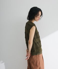 Green Parks ・ＳＵＧＡＲ　ＳＰＯＯＮ　フリルレースノースリーブ