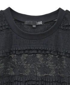 Green Parks ・ＳＵＧＡＲ　ＳＰＯＯＮ　フリルレースノースリーブ