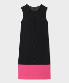 GRACE CONTINENTAL ビジューバイカラードレス