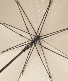 MOONBAT LANVIN en Bleu 長傘 ジャカード×パイピング