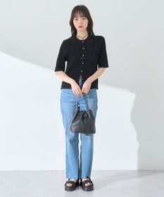 earth music&ecology 【予約】リブニットカーディガン