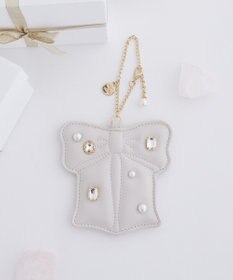 Maison de FLEUR リボンビジューパスケース