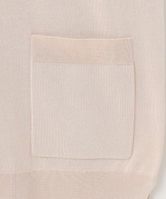 J.PRESS LADIES L 【洗える】シルキーレーヨンストレッチ Vネック カーディガン