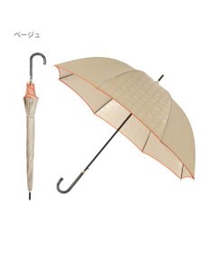 MOONBAT LANVIN en Bleu 長傘 ジャカード×パイピング