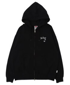 WEGO 【ユニセックス着用ITEM/MLサイズ展開】別注BENDAVISグラフィックジップパーカー