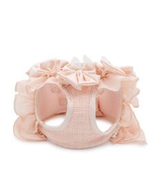PET PARADISE cherircouture ツイード ベストハーネス 《ピンク》 ４Ｓ/３Ｓ