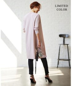 ICB 【WEB限定カラーあり】 シンセティックハイゲージ ロングカーディガン