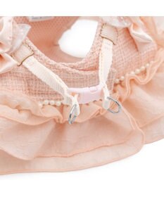 PET PARADISE cherircouture ツイード ベストハーネス 《ピンク》 ４Ｓ/３Ｓ