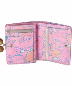 tsumori chisato CARRY 葉っぱ がま口 2つ折り財布