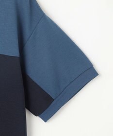 J.PRESS KIDS 【吸水速乾】【140-170cm】ポンチローマ トリコロール 切替Ｔシャツ