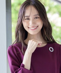 Tiaclasse ガラスサークルブローチ