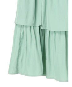 earth music&ecology フリルティアードスカート