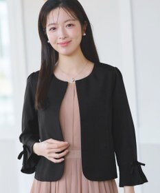 Tiaclasse リボン袖ジャレロ