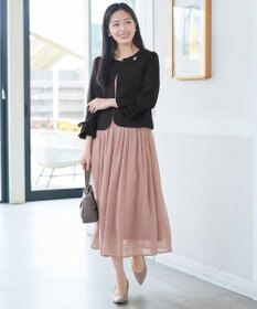 Tiaclasse リボン袖ジャレロ