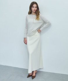 BEIGE， 【VERY掲載】LA MONNAIE / レイヤーカラークルーネックニット